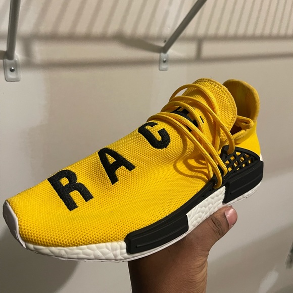 Adidas NMD HU Pharrell Human Race Yellow 11.5 - Picture 2 of 2